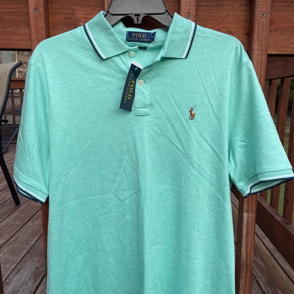 MENS MEDIUM RALPH LAUREN COLLARED SHIRT